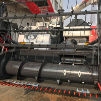 Nouvelle moissonneuse de manioc de grain Kubota 1008Q de longue durée pour le colza de riz pour les fermes avec la boîte de vitesses de moteur fiable