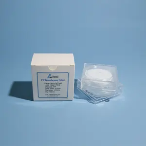 Lab-membrana de filtros de disco hidrofílico estéril, 25mm, 0,8 micras, mezcla de celulosa, nitrocelulosa, acetato de CNCA