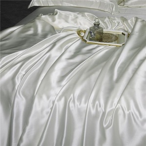 Sábanas <span class=keywords><strong>de</strong></span> cama <span class=keywords><strong>de</strong></span> <span class=keywords><strong>seda</strong></span> <span class=keywords><strong>de</strong></span> 25mm sin costuras, Sábana bajera 100% <span class=keywords><strong>natural</strong></span> <span class=keywords><strong>de</strong></span> <span class=keywords><strong>seda</strong></span> <span class=keywords><strong>de</strong></span> morera Blanca Pura, funda <span class=keywords><strong>de</strong></span> almohada - Product Image 5