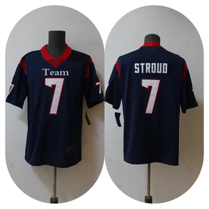 Abbigliamento Sportivo Personalizzato per Football Americano Houston Short in Vendita # 7 Stroud # 3 pantaloncini traspiranti cuciti di taglia grande <span class=keywords><strong>Dell</strong></span> - Product Image 5