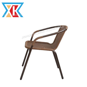 Silla de mimbre redonda con diseño de moda para muebles de exterior - Product Image 4