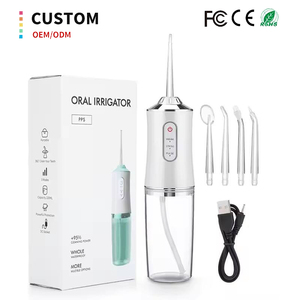 Hydropulseur <span class=keywords><strong>dentaire</strong></span> électrique sans fil portable rechargeable 4-en-1 multi-vitesses réglables pour la vente en gros - Product Image 1