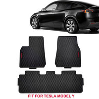 Ekr Tapis de sol de voiture en cuir sur mesure en TPE pour Toyota pour Honda pour BMW pour Ford Tesla Volkswagen Range Rover