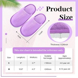 Chaussons jetables de luxe écologiques et hydratants pour adultes en polaire corail et lin avec semelle en EVA pour hôtels, voyages et spas - Product Image 2