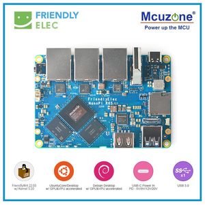 NanoPi R6S RK3588S Cortex-A76, 8GB DDR4 64GB EMMC 2.5G Ethernet, Ubuntu Debian, FriendlyWrt, Audroid GPU VPU - Product Image 3