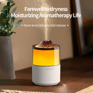 Humidificateur ultrasonique en gros d'usine avec pulvérisation super fine, diffuseur d'air aromathérapie à flamme automatique - Product Image 3