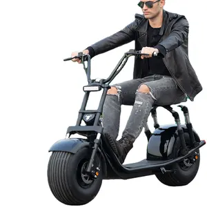 Depo sıcak satış dağ çıkarılabilir pil uzun menzilli elektrikli Scooter USA iki tekerlekli Scooter 60V 1001-2000W 51-65km/saat 60-80km