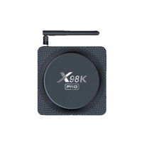 Boîtier TV Android 11 X98KPRO Quad-Core 4 Go RAM RK3566 Wi-Fi 5G 8K pour le nouveau modèle de commerce extérieur