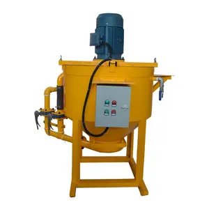 Lm300e Hoge Snelheid Grout Mixer Cement Mixer En Agitator Te Koop Paddle Mixer 7.5kw Mengvermogen 300l Of Aangepaste 280 1000l/Mi