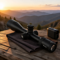 Optique de tir tactique 5-25x50 mm, système de réinitialisation à zéro, lunette durable et légère pour le tir en extérieur