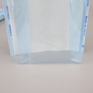 تنظيف الأسنان ، بكرة تعقيم الأسنان 50: x x x x Gusseted PET PET Paper ، لفة EO ، كيس بخار CE - Product Image 6