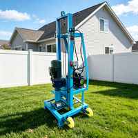 Pompe de forage de puits d'eau télescopique entièrement électrique écologique MKD-110D, diamètre 300 mm, profondeur max. 120 m, compacte pour la ferme