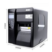 Imprimante thermique industrielle SNBC BTP-7400 pour grossistes, imprimante d'étiquettes à coque métallique solide, machine à étiquettes pour les petites entreprises
