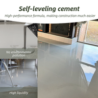 Ciment composé auto-nivelant Micro Portland blanc pour immeuble de bureaux étage d'appartement deux composé auto-nivelant