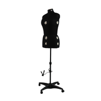 Mannequins de couture taille S Mannequin femme tissu plastique taille réglable Mannequin poupée