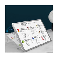 Panneau de menu à led éclairage boîte à led mince affiche led taille a1/a2/a3/a4 cadre d'affiche led signe boîte à lumière ultra mince