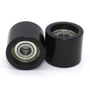 Fabricant de poulies en acier haute capacité 628ZZ, fournitures de rouleaux à double roulement en plastique et en caoutchouc, vente en gros - Product Image 3