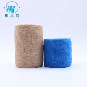 ผ้าพันแผลยืดหยุ่นยี่ห้อ Yimmer สีสันสดใส แบบมีกาวในตัว ระบายอากาศได้ดี ขนาด 2.5x4.5 ซม. ระดับการแพทย์คลาส 1 แบบม้วน - Product Image 1