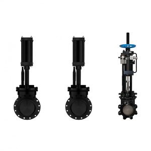 Venta de Liquidación COVNA B2B, Válvula de Tipo Brida, Válvula de Cuchilla Neumática de Alto Rendimiento para Control de Lodos, Polvos y Fluidos - Product Image 6