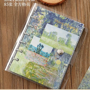Kit diario Vintage per album di ritagli forniture per album di ritagli per diario con regalo per <span class=keywords><strong>Notebook</strong></span> con griglia A6 - Product Image 2