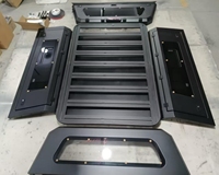 Fábrica al por mayor OEM ODM impermeable aleación de aluminio camión cama dosel Topper para BYD Shark para Nissan Frontier para Ranger