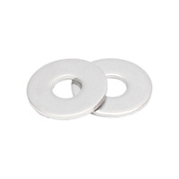 Rondelle plate à dents internes en acier inoxydable DIN125 FY, tailles assorties, kit de rondelles métalliques plates pour la réparation de machines