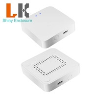 Boîtier plastique pour routeur WIFI maison intelligente Boîtier plastique ABS ZigBee 3.0 Graffiti sans fil Commutateur de passerelle intelligent Coque en plastique