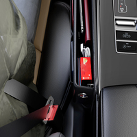 Organisateur de Siège de Voiture en Cuir PU, Boîte de Rangement Latérale de Console Avant, Combleur d'Écart, Prix Usine