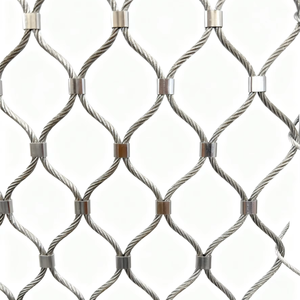 Filet en acier inoxydable à haute résistance à la traction, <span class=keywords><strong>flexible</strong></span>, pour <span class=keywords><strong>cage</strong></span> à oiseaux, filet de volière en style expansé pour perroquets - Product Image 1