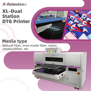 Impresora <span class=keywords><strong>DTG</strong></span> de Doble Estación, Tamaño Compacto, Máquina de Impresión Directa a Prendas Textiles con 4 Cabezales de Impresión I3200 - Product Image 1