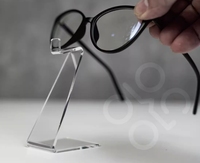 Présentoir acrylique de lunettes de soleil de comptoir pour magasin de lunettes et salon professionnel