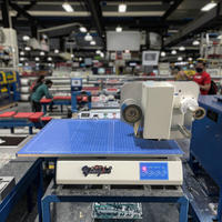 Presse à chaud électrique automatique Yinghe 220V, machine à estamper à chaud en aluminium pour feuille d'or et d'argent