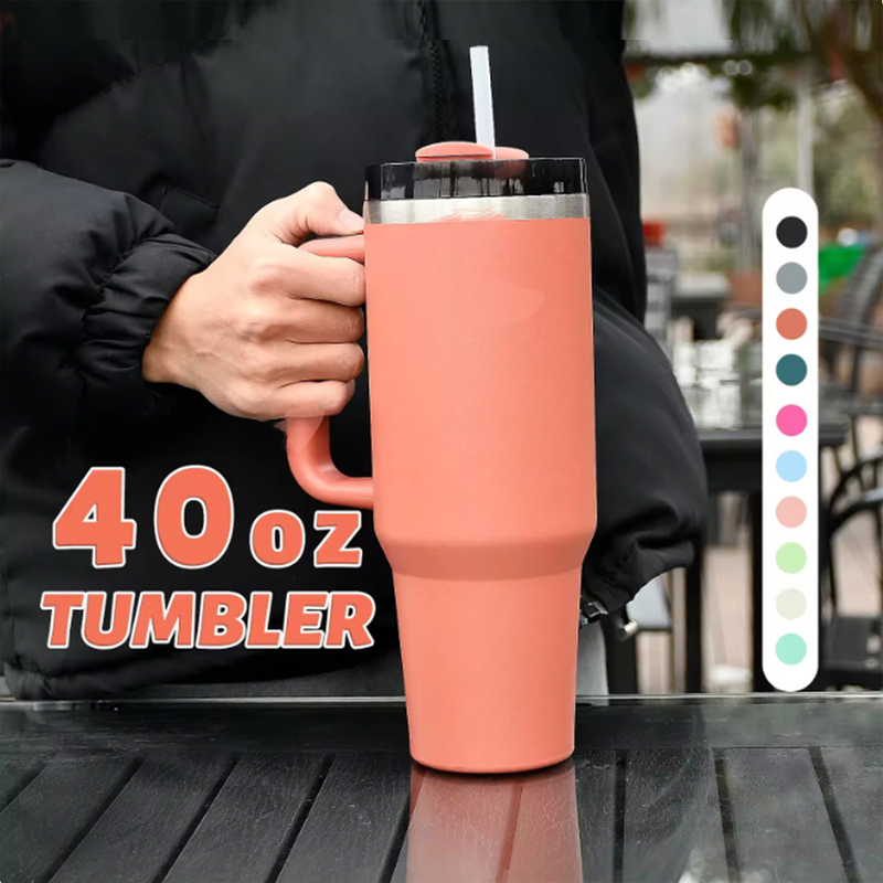 Watersy 40 OZ Stainless Steel Travel