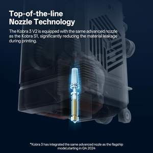 Impresora 3D Anycubic Kobra 3 V2 220X220X250 mm con Tecnología FDM, Cámara IA, Nivelación Automática y Plataforma de Vidrio Templado - Product Image 3