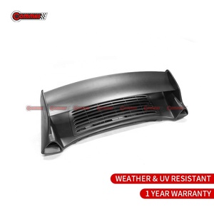 Aileron arrière en fibre de carbone sèche style Indece pour Porsche 911 997, véritable pré-imprégné, type GT, directement de l'usine - Product Image 6