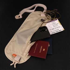Cartera de Viaje Antirrobo: Porta Pasaportes Oculto y Bolsa de Seguridad con Bloqueo RFID para Viajeros Estadounidenses - Product Image 2