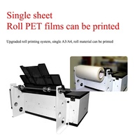 Impresora UV de Inyección de Tinta Directa a Película A3 DTF para Impresión de Camisetas