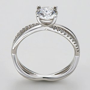 Anillos de Plata de Ley Unisex Baratos con Diseño de Infinito y Anillos de Boda con Diamantes Naturales de Alta Calidad en Oferta por los Vendedores - Product Image 3