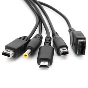 Cable <span class=keywords><strong>de</strong></span> Carga USB 5 en 1 para NDSL <span class=keywords><strong>DS</strong></span> Lite New 3DS <span class=keywords><strong>XL</strong></span> LL 2DS, DSi(<span class=keywords><strong>XL</strong></span>/LL) GBA SP WII U, PSP 1000/2000/3000. Consola <span class=keywords><strong>de</strong></span> Juegos - Product Image 5
