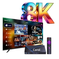 El Mejor TV Box 8K H96 Max V56 Android 12 Octa Core RK3566 con Control Remoto por Voz BT, 4GB 8GB, el Más Barato