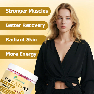 Factory Direct <b>Creatine</b> for women Gummies with Total Carbohydrates Enhances Bone Density Maintains Ease of Movement Gummies - Product Image 4