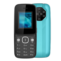 Téléphone Mobile 2G Neuf et Direct Usine 2024 pour Personnes Âgées, Mémoire 32Mo+32Mo, Double Carte SIM, Espagnol Français Allemand, Origine Chine