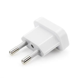 <span class=keywords><strong>Adaptateur</strong></span> américain vers UE Câble 2 broches Fiche de voyage vers allemand, européen, américain, mexicain, canadien, égyptien, espagnol - Product Image 1