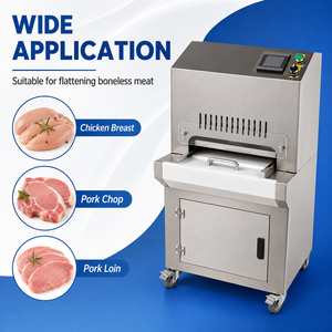 Commercial Meat Flattening <b>Machine</b> for Pork <b>Chop</b> Chicken Breast Beef Steak Adjustable Thickness Press <b>Machine</b> - Product Image 3