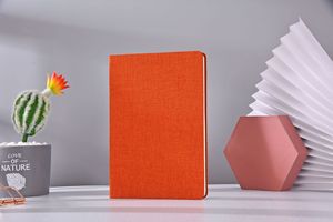 Wholesale A5 B5 Pure Color Linen Hardcover <strong>Notebook</strong> <strong>Diary</strong> Gift - Product Image 4