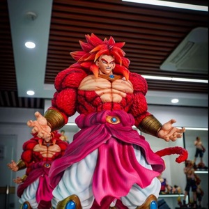 Statue DX Brother 50cm <span class=keywords><strong>Super</strong></span> Four Broly PVC Collection Figures Nouvelle Source d'Approvisionnement Figurine Décoration Marchandise - Product Image 1