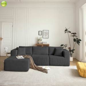 EU Free Combination Velvet Fabric Compress Corduroy Fabric Modular <b>for</b> Living Room/ Villa / <b>Large</b> Apartment - Product Image 1