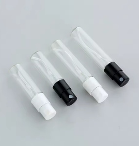 Flacon de parfum en verre miniature de 1 ml, 2 ml, 3 ml, 5 ml avec pompe pulvérisatrice, mini flacon d'échantillon vide transparent - Product Image 3