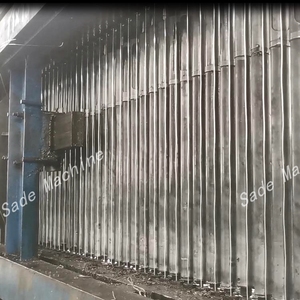 Machine de fabrication de mailles de <span class=keywords><strong>gabion</strong></span> entièrement automatique CNC ligne de production avec rouleau de coupe engrenage PLC composant de noyau de roulement de pompe à moteur - Product Image 6