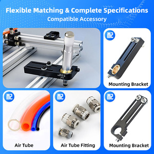 Pinza de Expansión Neumática Industrial Mini JD, Soporte Interno Ligero, Cilindro de Silicona, Dedo Robótico para Moldeo por Inyección - Product Image 5